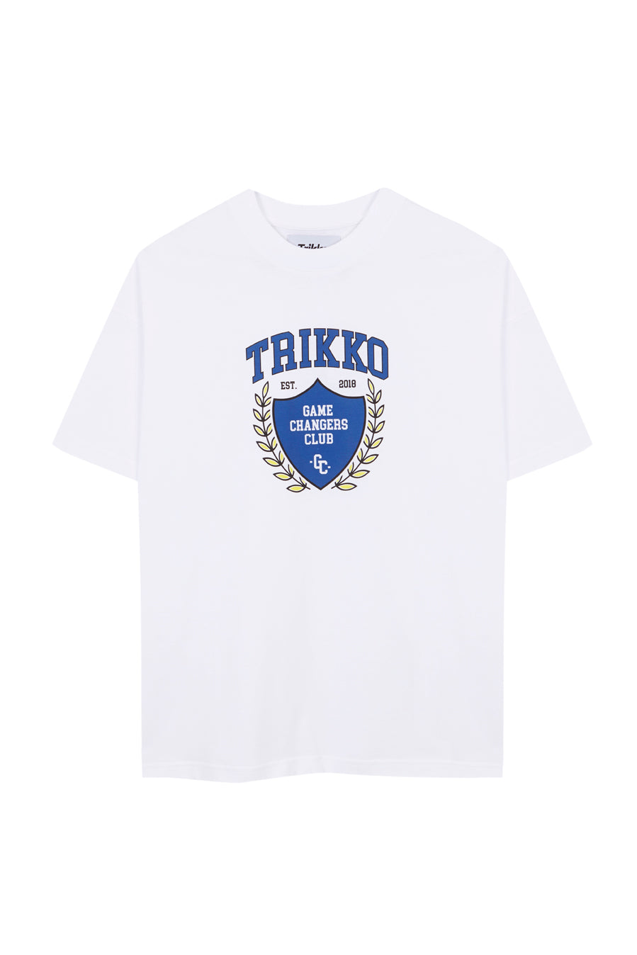 White Emblematic Tee