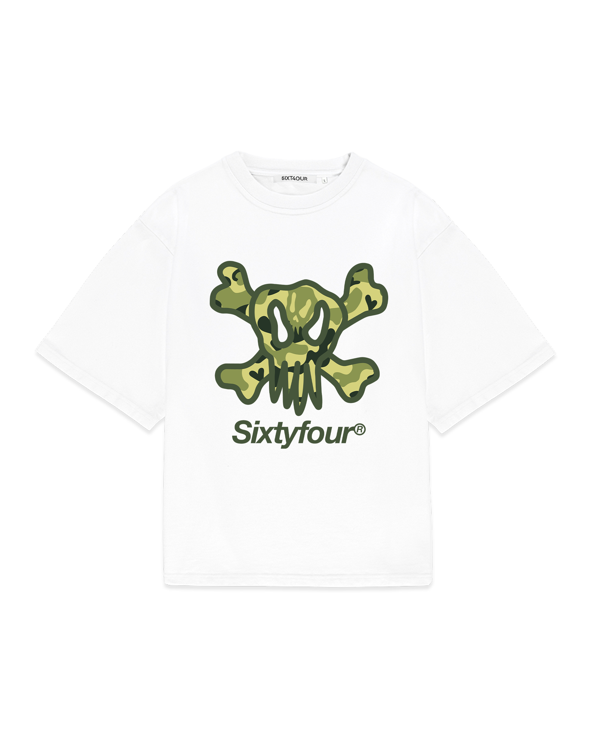 Camo Skull - Green